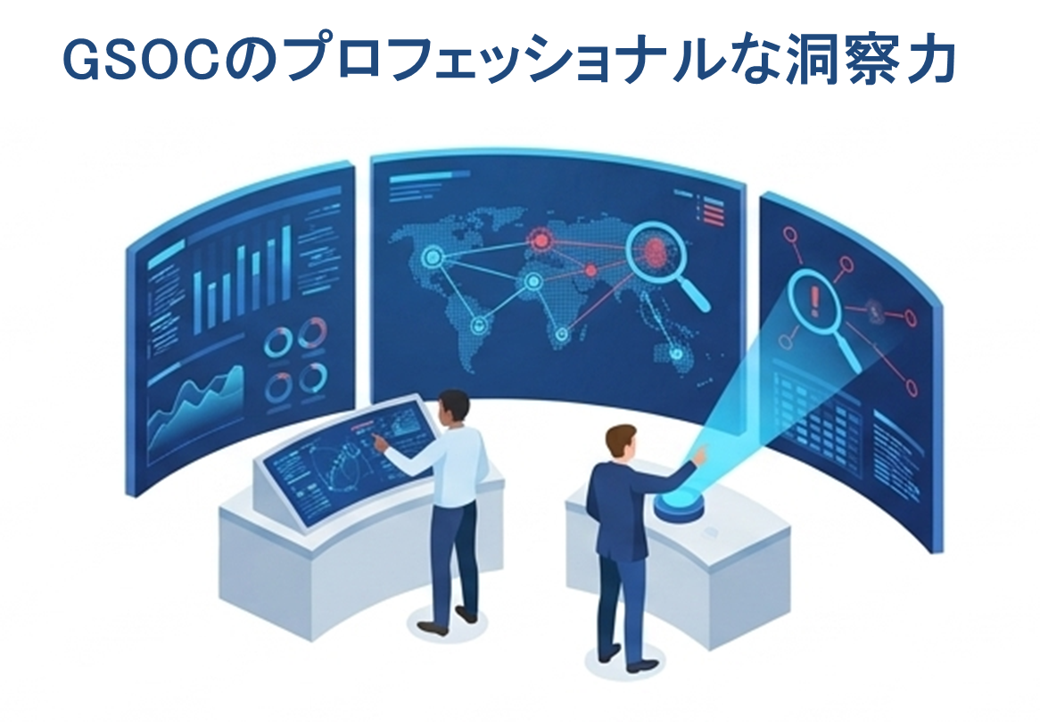 GSOCのプロフェッショナルな洞察力